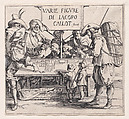 Frontispiece, from "Varie Figure" (Various Figures), Jacques Callot French, Etching; second state of three (Lieure)