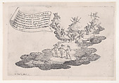 Le Char de L'Amour, from "Guerre de Beauté" (Guerra di Bellezza) (War of Beauty), Jacques Callot  French, Etching; first state of two (Lieure)