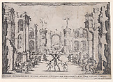 2e Intermède (2nd Interlude), from Les Intermèdes (The Interludes), Jacques Callot (French, Nancy 1592–1635 Nancy), Etching