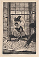 An Uninteresting Story, James Tissot French, Etching and drypoint; published state