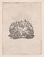 Les Noces de Cana (The Wedding at Cana), from "Les Quatre Banquets" (The Four Feasts), Jacques Callot  French, Etching and engraving; first state of two (Lieure)