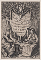 Frontispiece from "Fiesole Destroyed" (Fiesole Distrutta), Jacques Callot (French, Nancy 1592–1635 Nancy), Etching