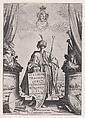 Frontispiece, from "Soliman", Jacques Callot  French, Etching and engraving; third state of four (Lieure)