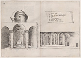 Plate 32, from "Trattato delle Piante & Immagini de Sacri Edifizi di Terra Santa" (Treatise of the Plans & Images of the Sacred Buildings of the Holy Land), Jacques Callot French, Etching and engraving; first state of two (Lieure)