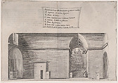 Plate 34, from "Trattato delle Piante & Immagini de Sacri Edifizi di Terra Santa" (Treatise of the Plans & Images of the Sacred Buildings of the Holy Land), Jacques Callot French, Etching and engraving; first state of two (Lieure)