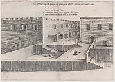 Plate 14, from "Trattato delle Piante & Immagini de Sacri Edifizi di Terra Santa" (Treatise of the Plans & Images of the Sacred Buildings of the Holy Land), Jacques Callot French, Etching and engraving; first state of two (Lieure)