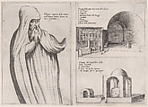 Plates 7 and 8, from "Trattato delle Piante & Immagini de Sacri Edifizi di Terra Santa" (Treatise of the Plans & Images of the Sacred Buildings of the Holy Land), Jacques Callot French, Etching and engraving; first state of two (Lieure)