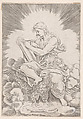 Saint John, Agostino Veneziano (Agostino dei Musi) Italian, Engraving