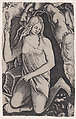 Saint Margaret, Agostino Veneziano (Agostino dei Musi) Italian, Engraving