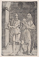 The Philosophers, Agostino Veneziano (Agostino dei Musi) Italian, Engraving