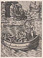 The Bark, Agostino Veneziano (Agostino dei Musi) Italian, Engraving