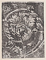 Ornamental Panel, Anonymous, Italian, 16th to early 17th century Italian, Engraving