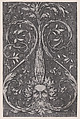 Ornamental Panel, Anonymous, Italian, 16th to early 17th century Italian, Engraving