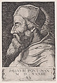Pope Paul III in a Skullcap, Agostino Veneziano (Agostino dei Musi) Italian, Engraving