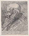 Pope Paul III, Bareheaded, Agostino Veneziano (Agostino dei Musi)  Italian, Engraving