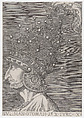 Suleiman II, Agostino Veneziano (Agostino dei Musi) Italian, Engraving