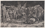 Skeletons, Agostino Veneziano (Agostino dei Musi) Italian, Engraving