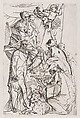 The adoration of the Virgin and Christ Child, Anonymous, 18th century, Etching