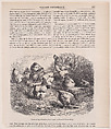 Poules et Coq cochinchinois de race pure, from "Le Magasin Pittoresque", Charles Jacque  French, Wood engraving