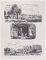 June, from "Album of Rustic Subjects", Charles Jacque  French, Wood engraving; proof