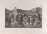 The Mirror of Venus, Félix Jasinski  Polish, Etching on imitation vellum; proof