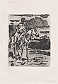 Hussard, John-Lewis Brown  French, Aquatint