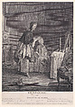 The Negligé or Morning Dressing, Jacques Philippe Le Bas  French, Engraving
