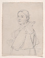 Madame Jean-Auguste-Dominique Ingres, née Madeleine Chapelle, Jean Auguste Dominique Ingres (French, Montauban 1780–1867 Paris), Graphite on off-white wove paper