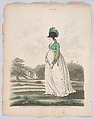 Gallery of Fashion, vol. V: April 1, 1798 - March 1 1799, Nicolaus Heideloff (German, Stuttgart 1761–1837 The Hague), Illustrations: etching and engraving (hand colored)