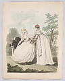 Gallery of Fashion, vol. V: April 1, 1798 - March 1 1799, Nicolaus Heideloff (German, Stuttgart 1761–1837 The Hague), Illustrations: etching and engraving (hand colored)