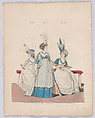 Gallery of Fashion, vol. III: April 1 1796 - March 1 1797, Nicolaus Heideloff (German, Stuttgart 1761–1837 The Hague), Illustrations: etching and engraving (hand colored)