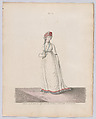 Gallery of Fashion, vol. III: April 1 1796 - March 1 1797, Nicolaus Heideloff (German, Stuttgart 1761–1837 The Hague), Illustrations: etching and engraving (hand colored)