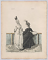 Gallery of Fashion, vol. III: April 1 1796 - March 1 1797, Nicolaus Heideloff (German, Stuttgart 1761–1837 The Hague), Illustrations: etching and engraving (hand colored)