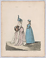 Gallery of Fashion, vol. III: April 1 1796 - March 1 1797, Nicolaus Heideloff (German, Stuttgart 1761–1837 The Hague), Illustrations: etching and engraving (hand colored)