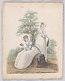Gallery of Fashion, vol. VII: April 1 1800 - March 1 1801, Nicolaus Heideloff (German, Stuttgart 1761–1837 The Hague), Illustrations: etching and engraving (hand colored)