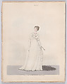 Gallery of Fashion, vol. VII: April 1 1800 - March 1 1801, Nicolaus Heideloff (German, Stuttgart 1761–1837 The Hague), Illustrations: etching and engraving (hand colored)