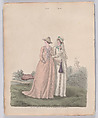 Gallery of Fashion, vol. VIII (April 1, 1801 - March 1 1802), Nicolaus Heideloff (German, Stuttgart 1761–1837 The Hague), Illustrations: etching and engraving (hand colored)