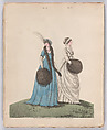 Gallery of Fashion, vol. VIII (April 1, 1801 - March 1 1802), Nicolaus Heideloff (German, Stuttgart 1761–1837 The Hague), Illustrations: etching and engraving (hand colored)
