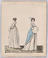 Gallery of Fashion, vol. VIII (April 1, 1801 - March 1 1802), Nicolaus Heideloff (German, Stuttgart 1761–1837 The Hague), Illustrations: etching and engraving (hand colored)