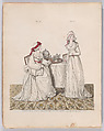 Gallery of Fashion, vol. I: April 1, 1794- March 1, 1795, Nicolaus Heideloff (German, Stuttgart 1761–1837 The Hague), Illustrations: etching and engraving (hand colored)