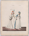 Gallery of Fashion, vol.II: April 1 1795 - March 1, 1796, Nicolaus Heideloff (German, Stuttgart 1761–1837 The Hague), Illustrations: etching and engraving (hand colored}