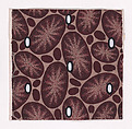 Textile Design with Scattered Ovals, Anonymous, Alsatian, 19th century Alsatian, Gouache