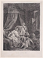 Le Lever, Pierre Antoine Baudouin  French, Engraving
