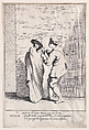 Plate 4: Bertoldo stuffed in a sack, from "Bertoldo, Bertoldino, and Cacasenno", Giuseppe Maria Crespi  Italian, Etching