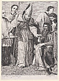 Confirmation, from "The Seven Sacraments", Johann Anton Riedel  Swiss, Etching