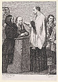 Matrimony, from "The Seven Sacraments", Johann Anton Riedel  Swiss, Etching