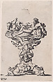 Salt-cellar with Neptune, René Boyvin French, Engraving