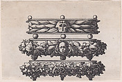 Three Salvers, René Boyvin French, Engraving