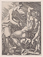 Hercules and Deianira, René Boyvin French, Engraving