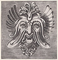 Mask from Libro di Variate Mascare, René Boyvin  French, Engraving